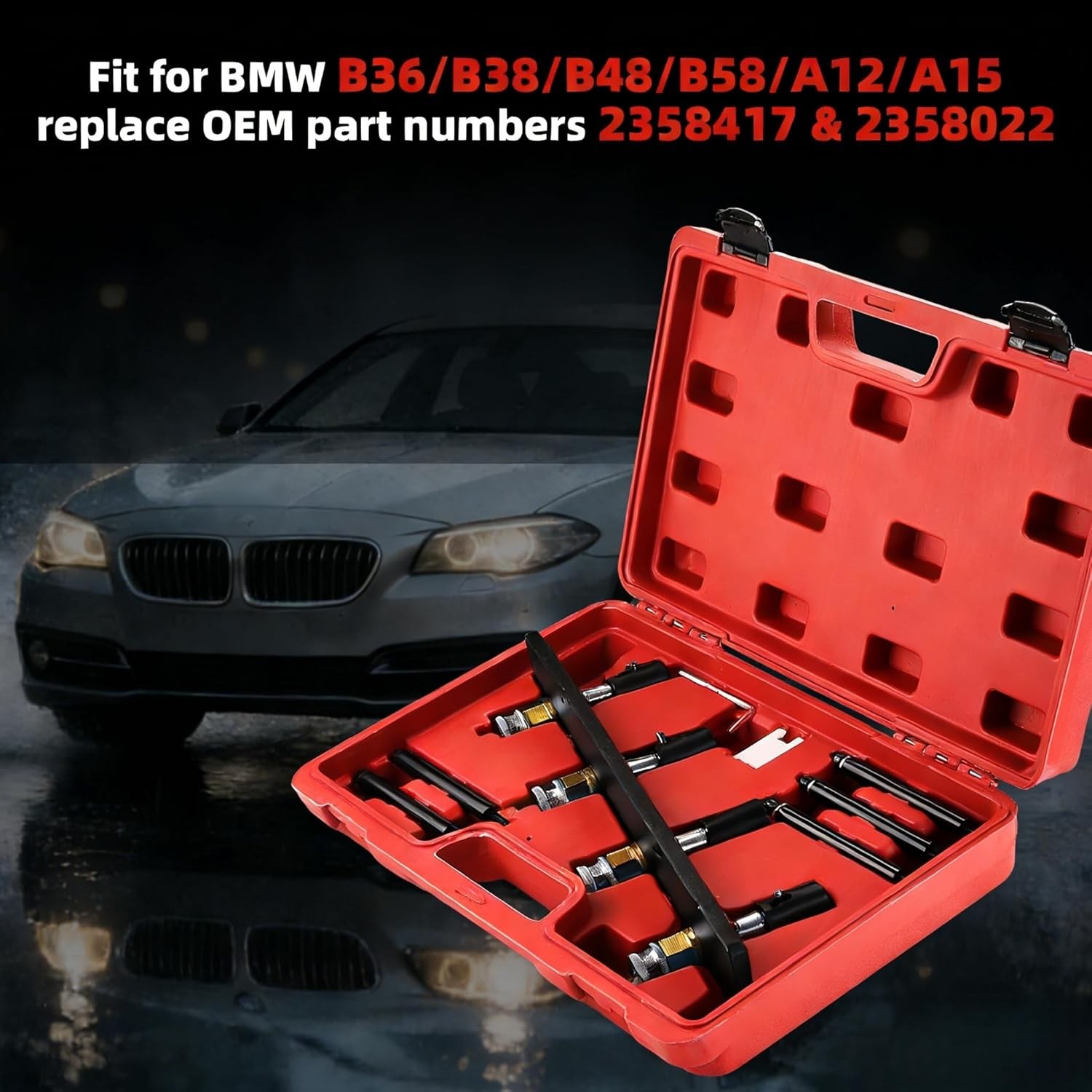 For BMW B38 B48 B58 A12/15 Engine Fuel Injector Removal Install Tool Set 2358022