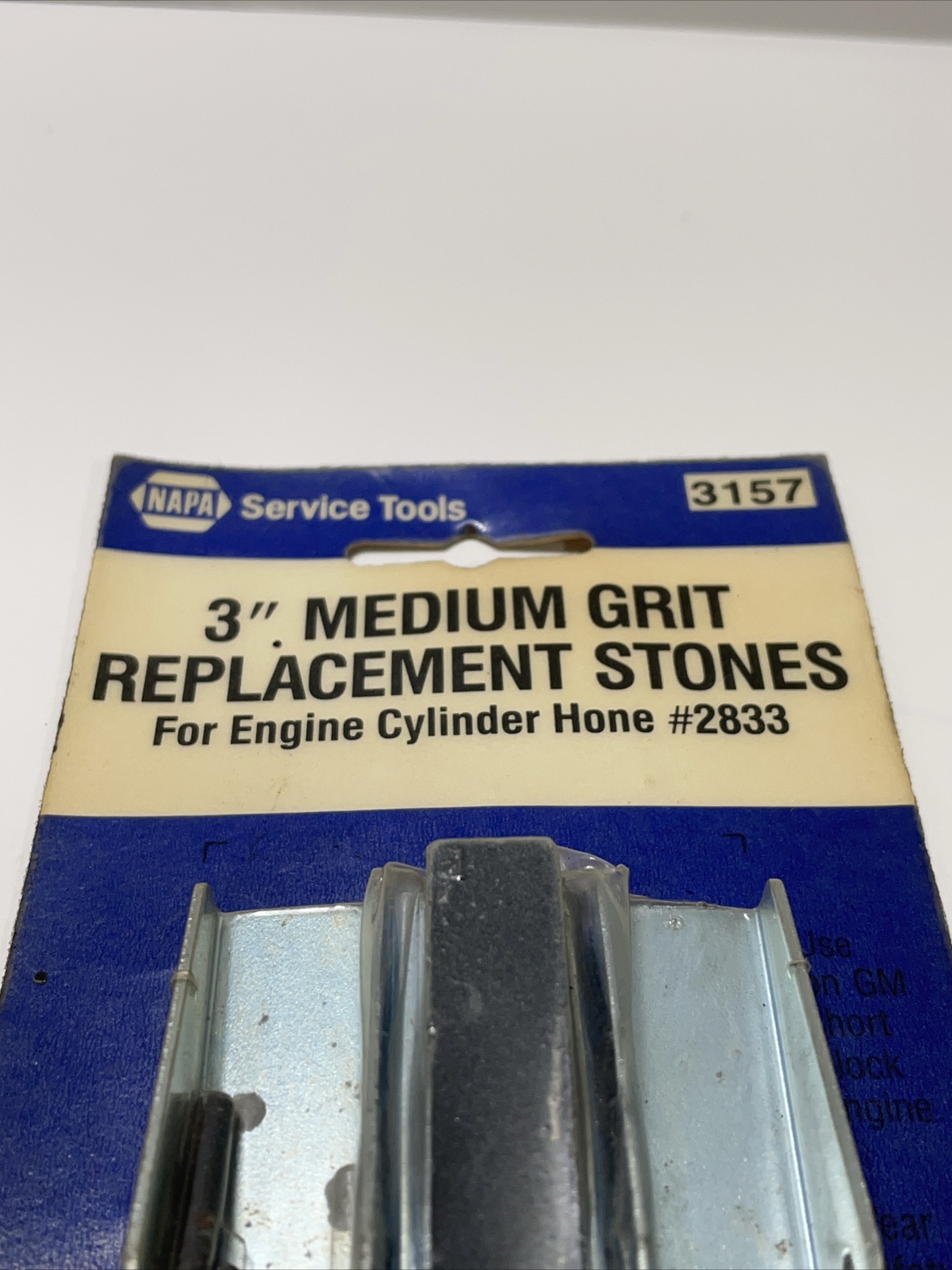 New Set Of 3 Napa Coarse Grit Replacement Honing Cylinder Hone Stones 2833