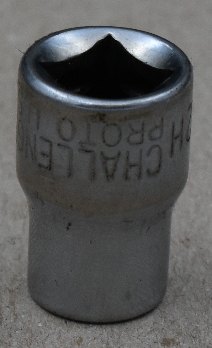 PROTO CHALLENGER 1212H, 3/8″ SAE, 3/8″ DRIVE, 6-POINT, CHROME SOCKET