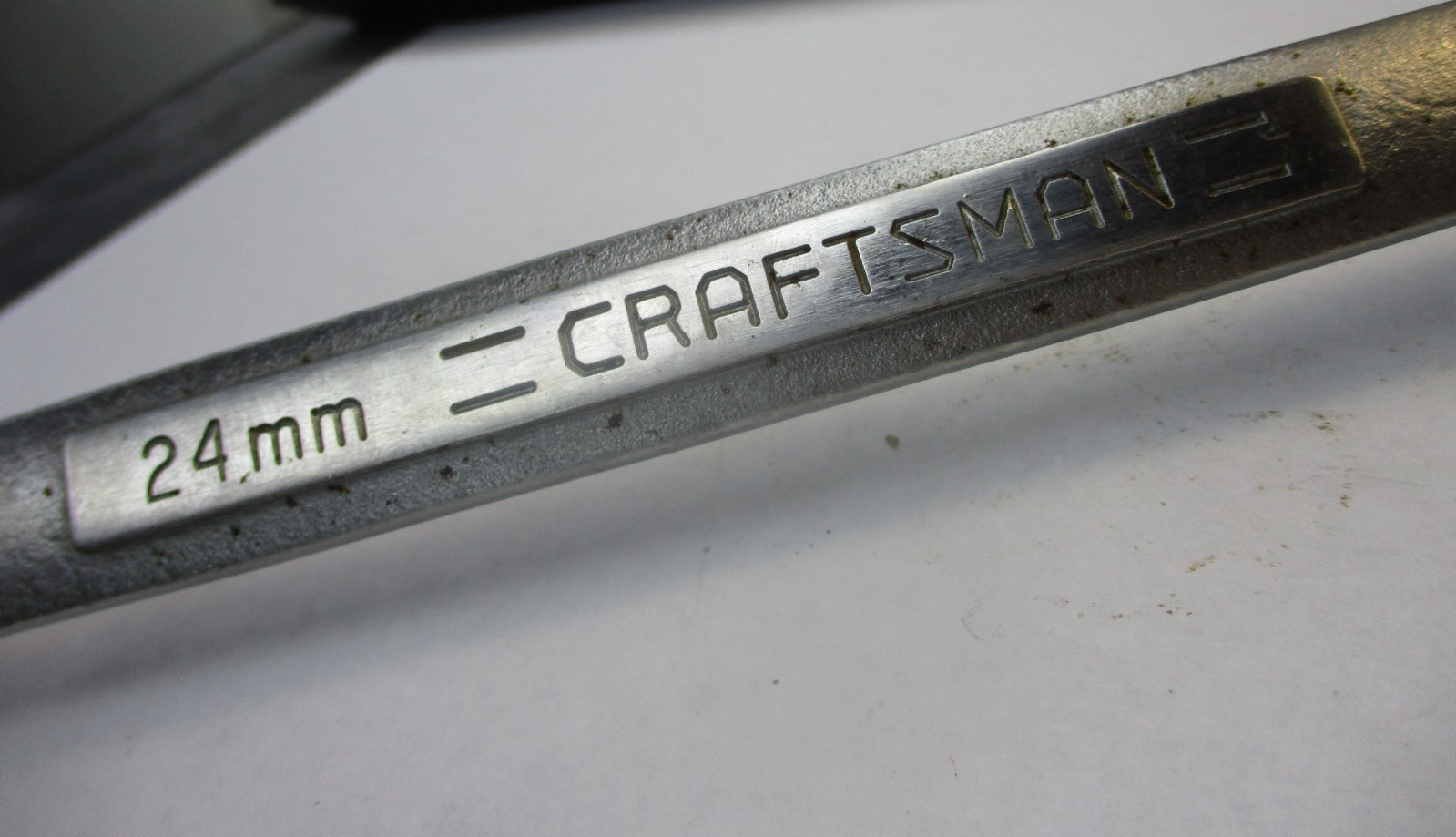 Craftsman 42923 Metric 24mm 12 Point Combination Wrech -VV- USA