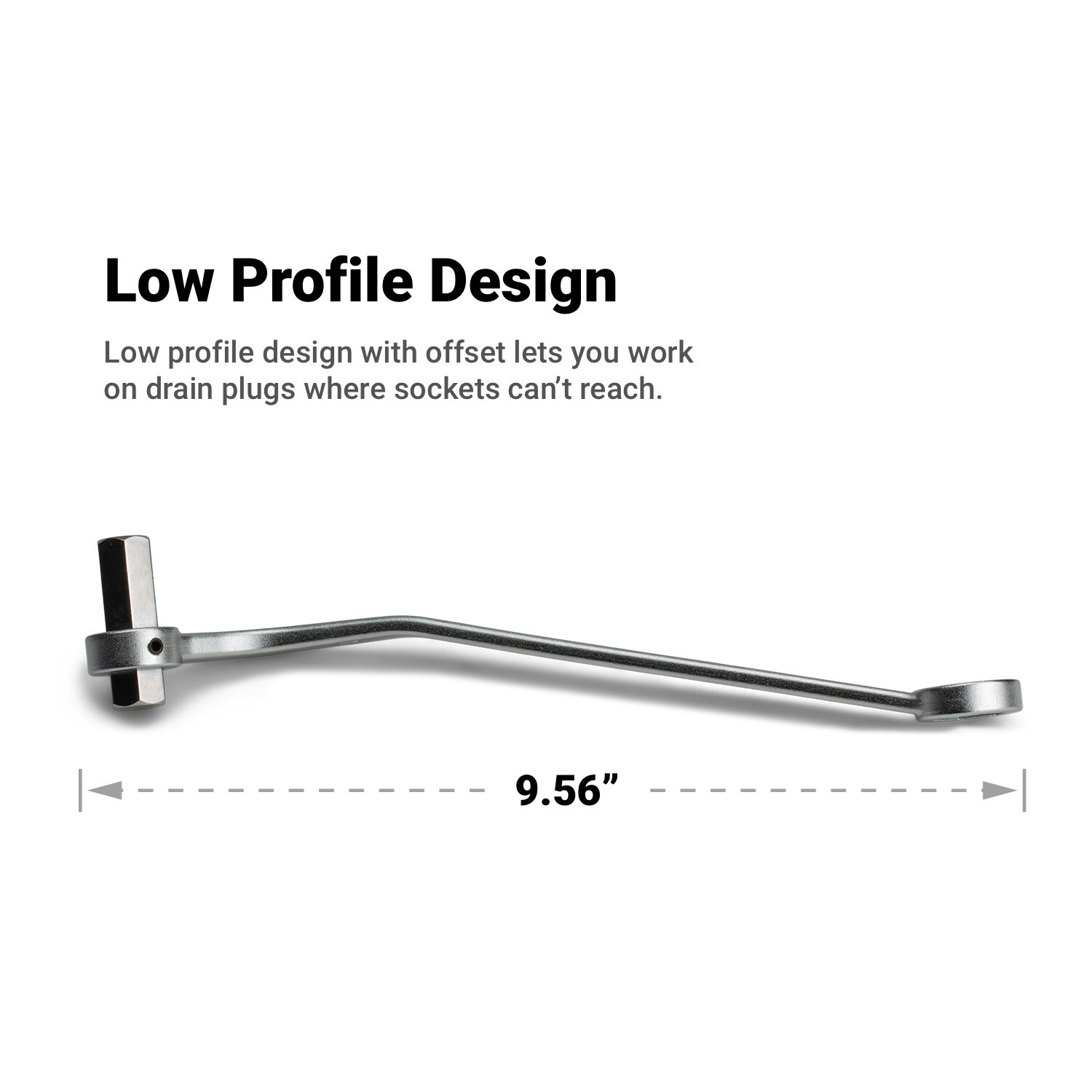Capri Tools Oil Drain Plug Wrench, Compatible with most BMW and Mercedes-Benz