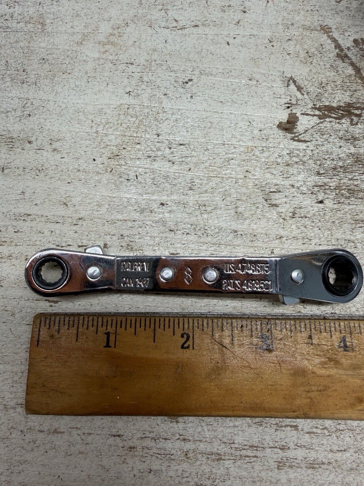 Craftsman 5Pc SAE Double Offset Ratcheting Wrench Set 1/4-7/8 USA 🇺🇸 Like New
