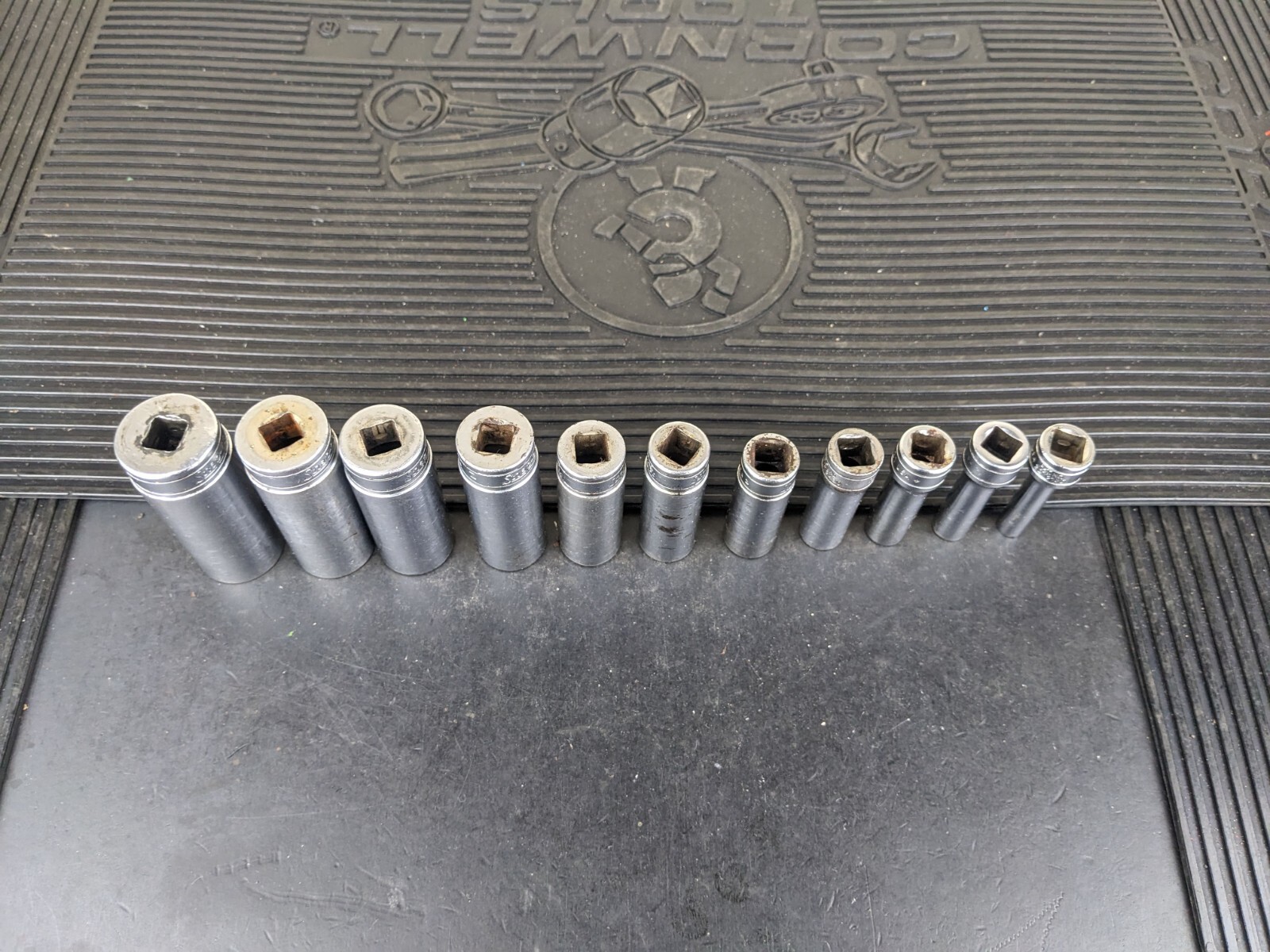 #bg234 Snap on Tools 211SFSY 3/8″ Drive Deep Chrome Socket Set Socket Set