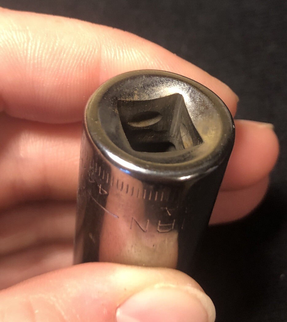 Vintage Craftsman 15 mm Deep Socket 6 Pt 3/8″ Drive No. -G- 44432 USA 🇺🇸 Nice