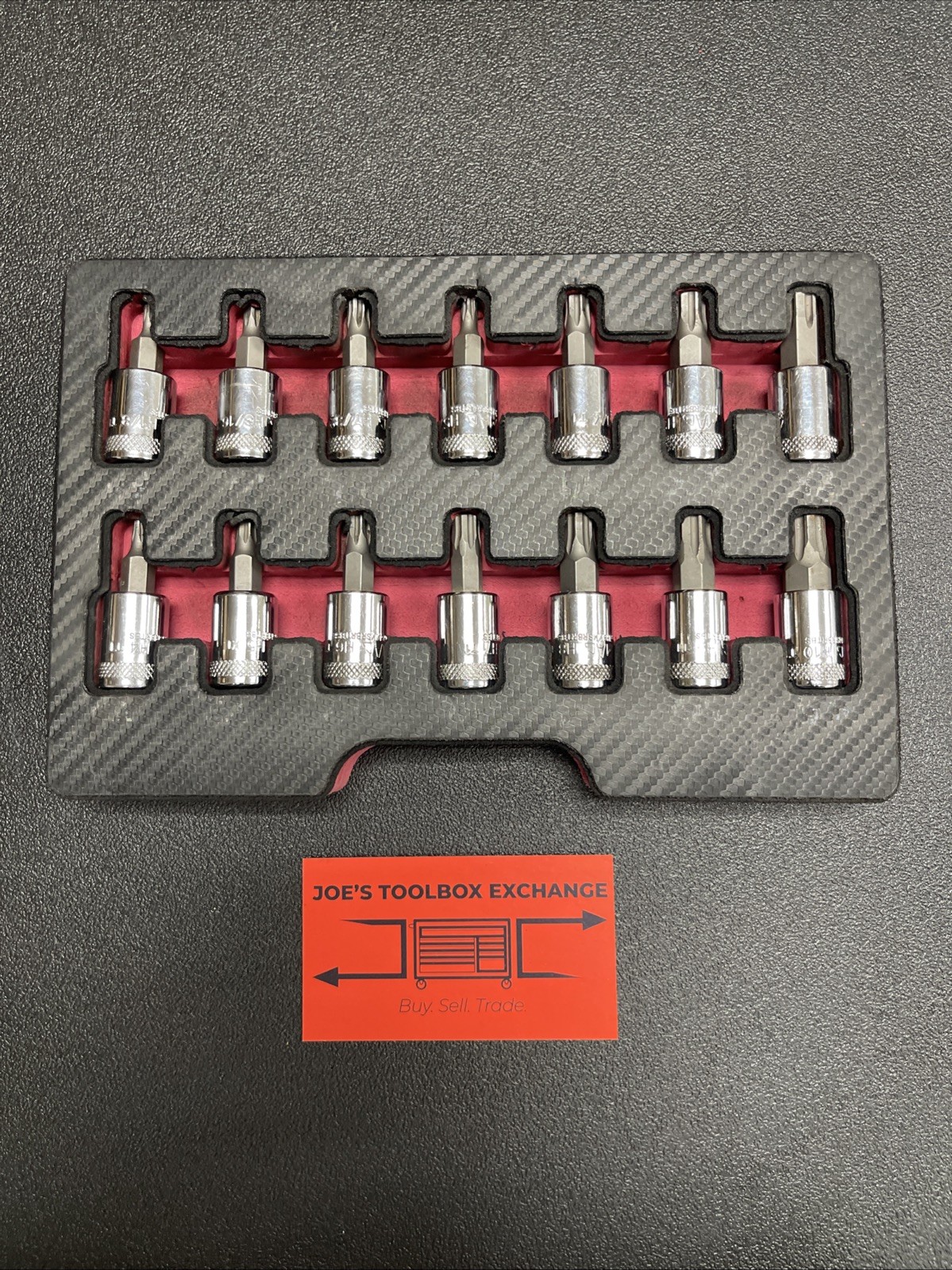 Mac Tools SXH14RBRT 3/8″ Drive SAE and Metric Advanced Hex Driver Set 14pc