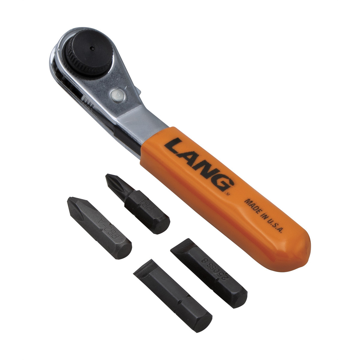 Lang Tools (Kastar) 5370 – 5-PC. Offset Ratcheting Screwdriver Bit Wrench Set