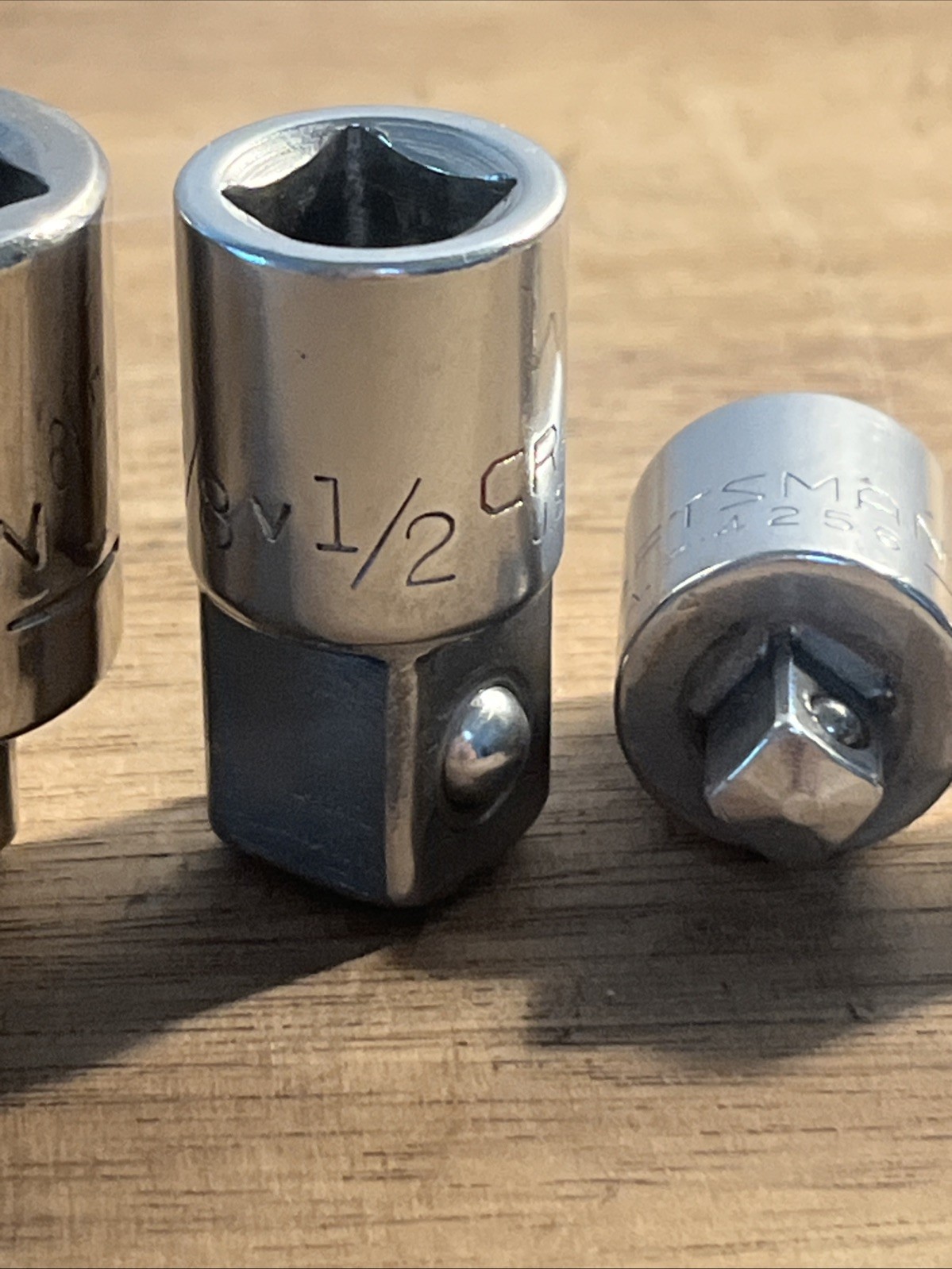 Vtg Craftsman Adapters 4 Pc 4256 4257 4258 4259