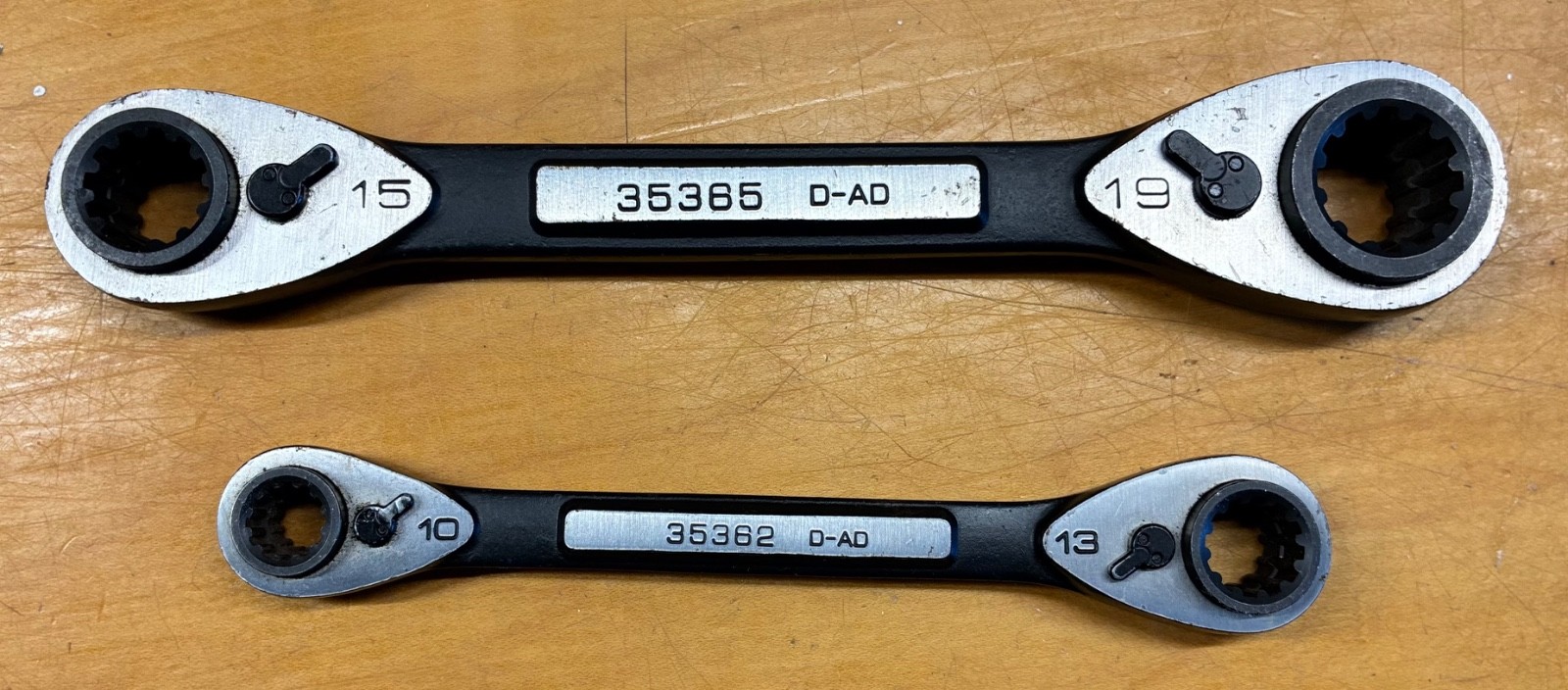2 Ratcheting Craftsman Box Wrenches Metric 8 10 12 13 14 15 17mm