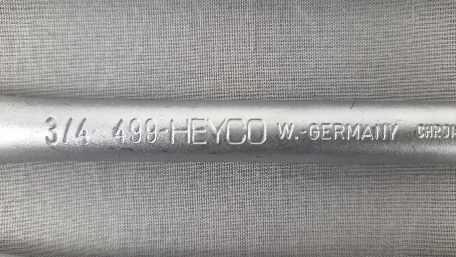 HEYCO 499 Single Ended Flare Nut Wrench Set 6pc SAE – Vintage