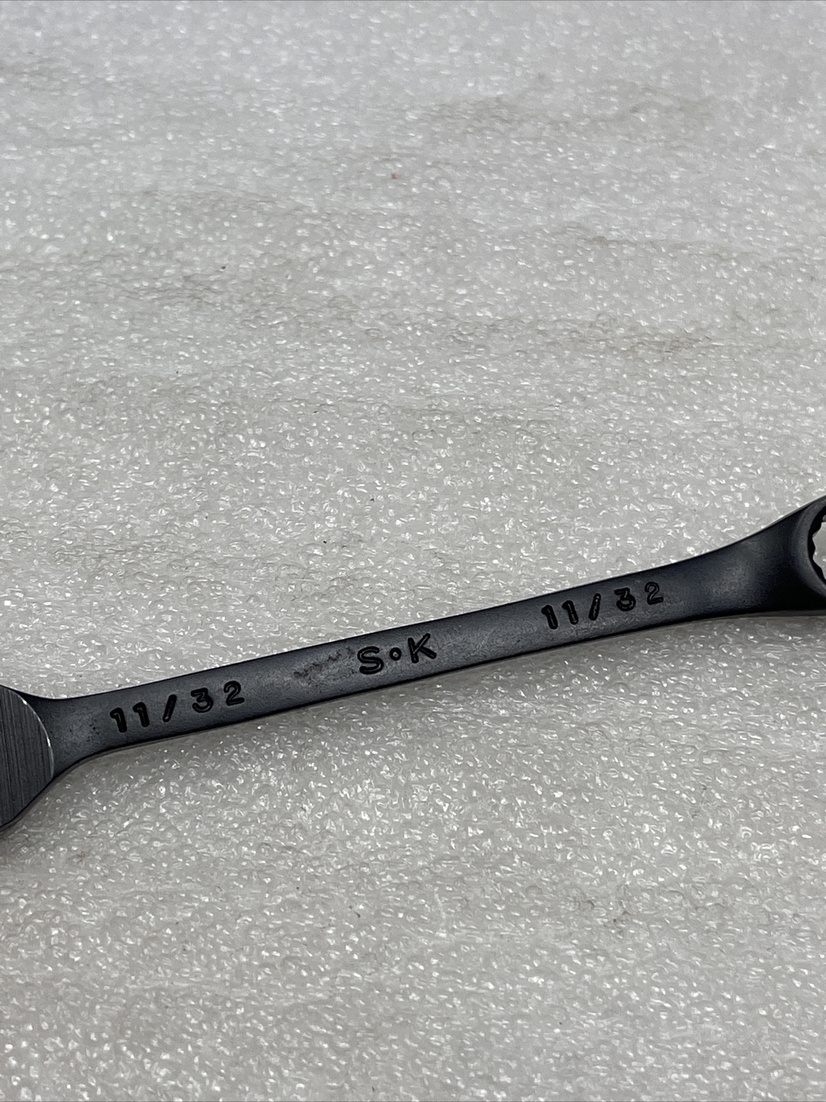 11/32” SK Tools 38291 SAE Combination Wrench, 12 Point, Black Oxide, New, USA