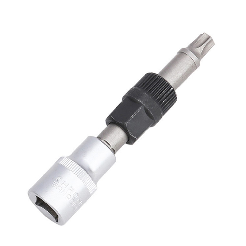 Clutch Pulley Removal Tool Accessory Alternator Black+Silver M10/T50 Metal