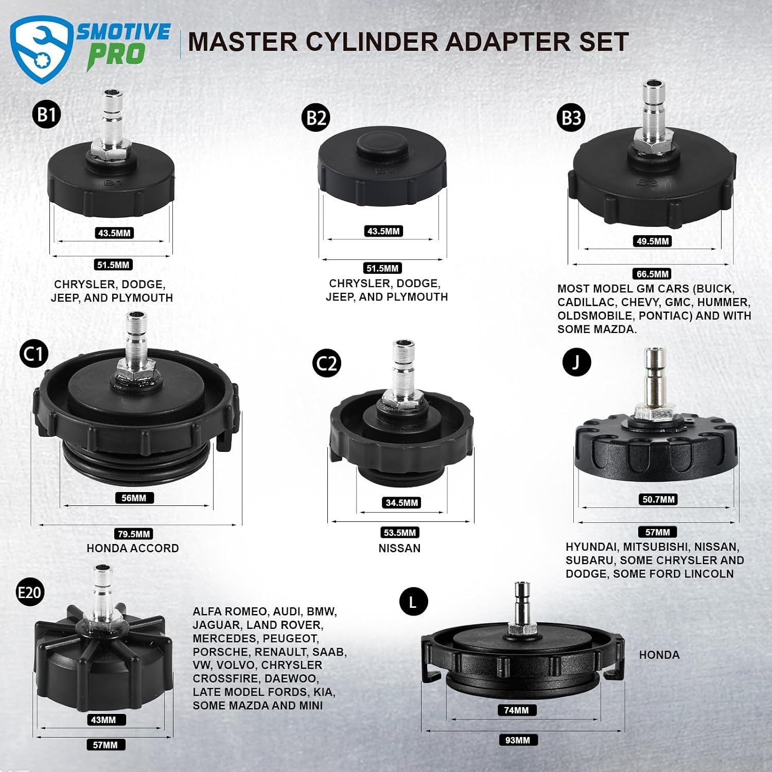 Brake Bleeder Adapter for Most Vehicles