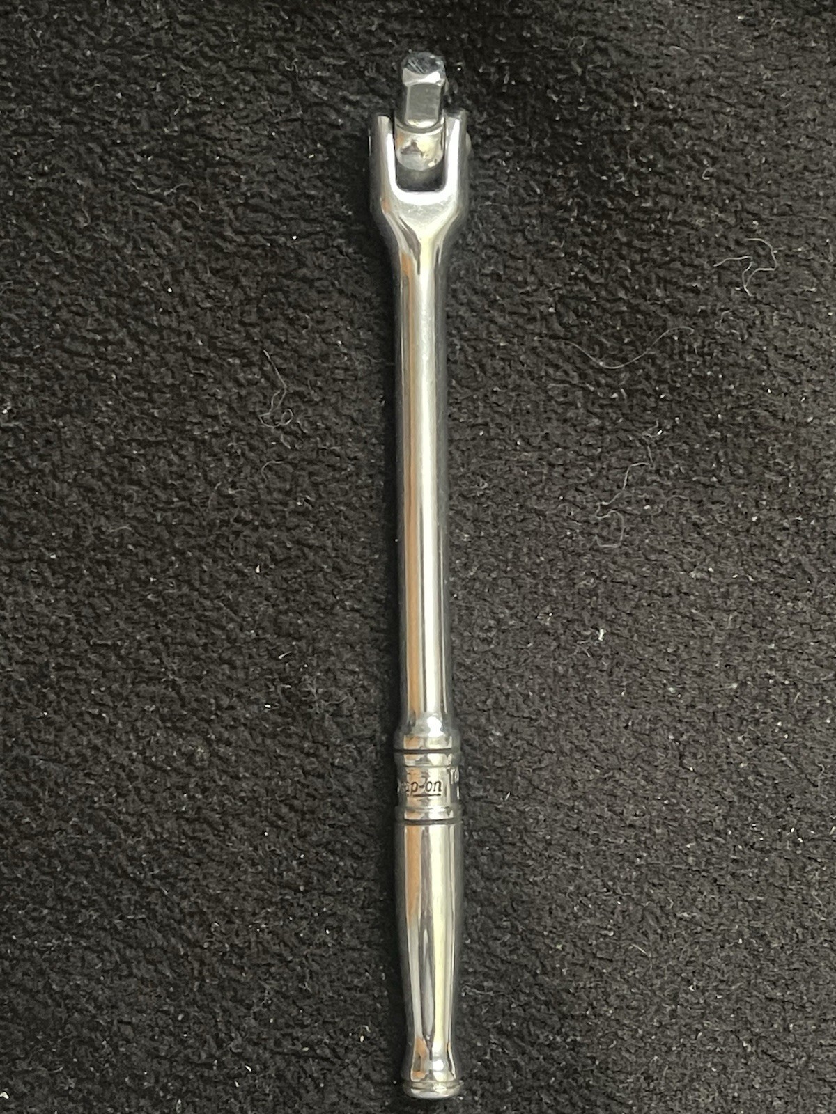 Snap On Tools TM10F 6″ Length Standard Handle Chrome Breaker Bar 1/4″ Drive USA