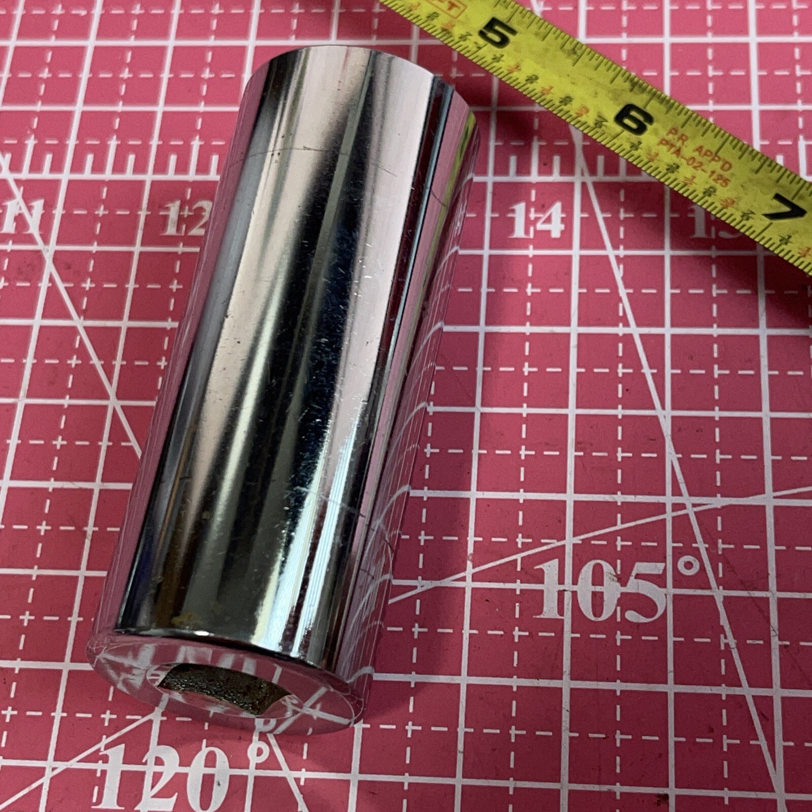 Armstrong USA 1 in SAE 1/2 Drive 12 Point Deep Socket Vintage 1”
