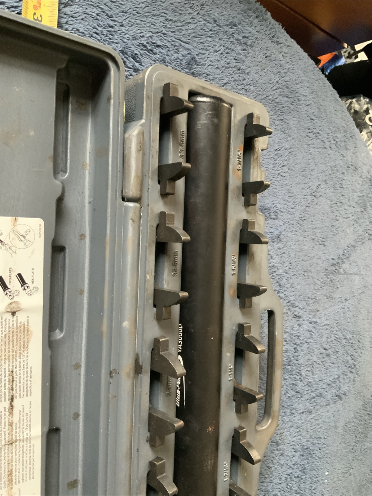 Blue Point Ya3000d, Master Inner Tie Rod Kit….see Pics….