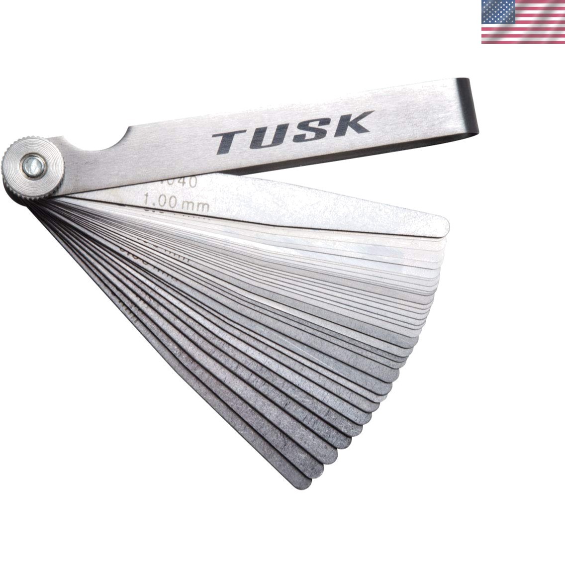 Versatile Tapered Feeler Gauge Set – 32 Blades for Metric & Imperial Reading