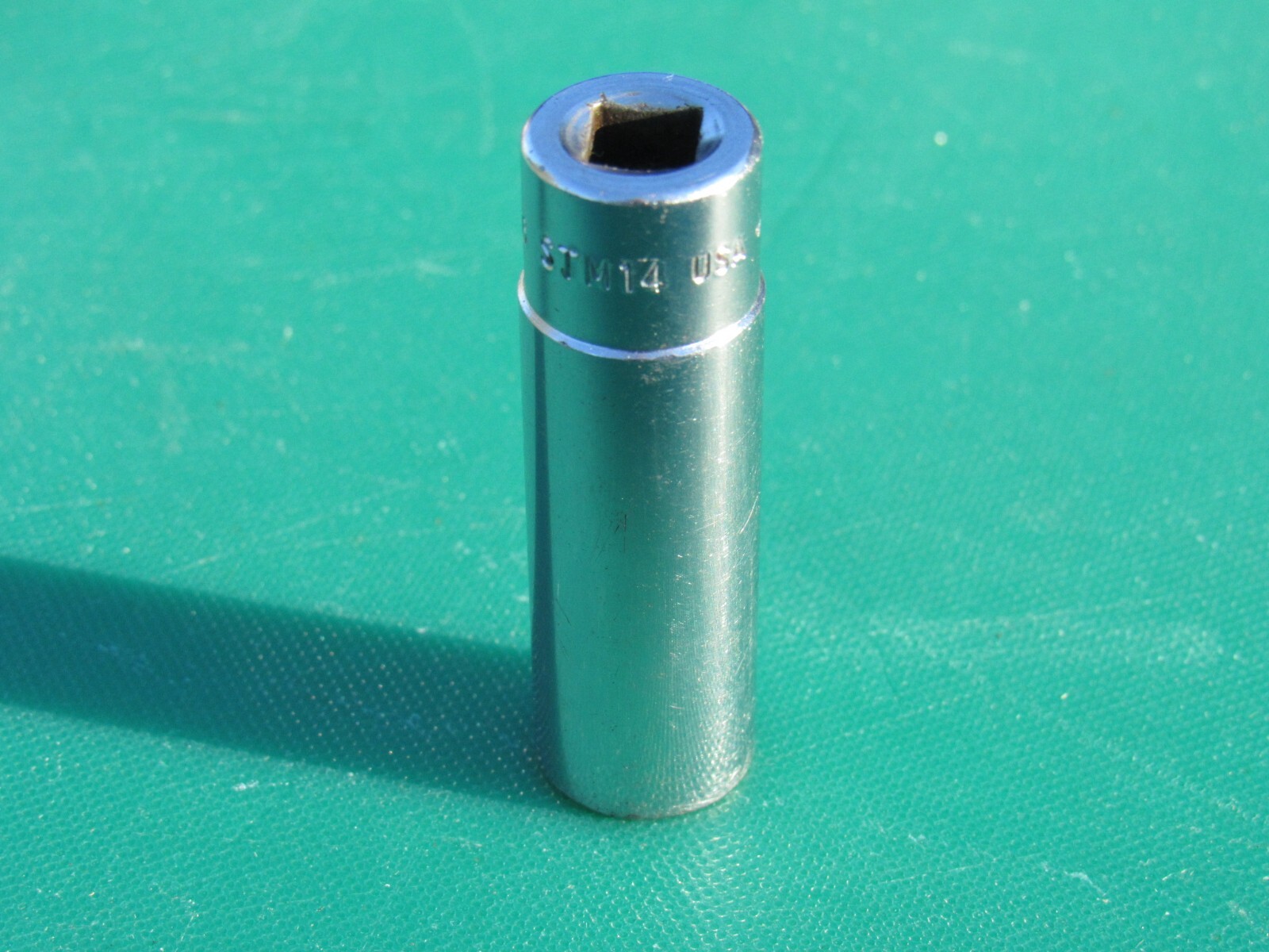SNAP ON 7/16″ STM14 1/4″ DRIVE 6 POINT SAE DEEP SOCKET STM 14 7/16 » underline