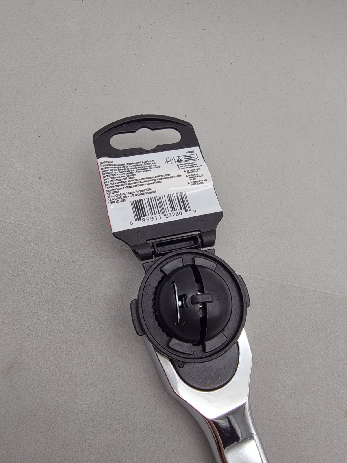 Craftsman Tools 1/2″ Drive 72 Tooth Low Profile Quick Release Ratchet CMMT86723