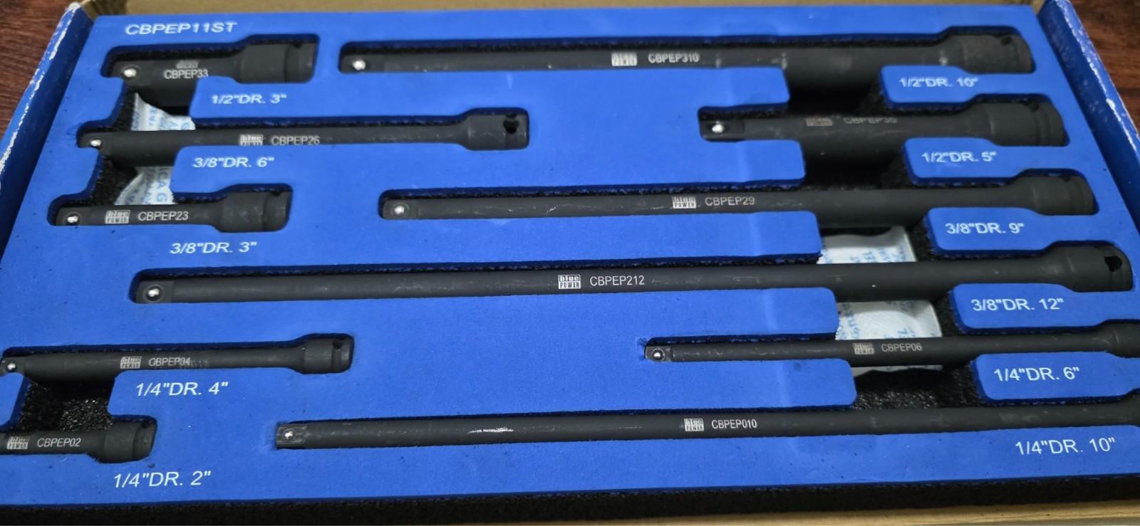 Cornwell 11pc impact extension set cbpep11st