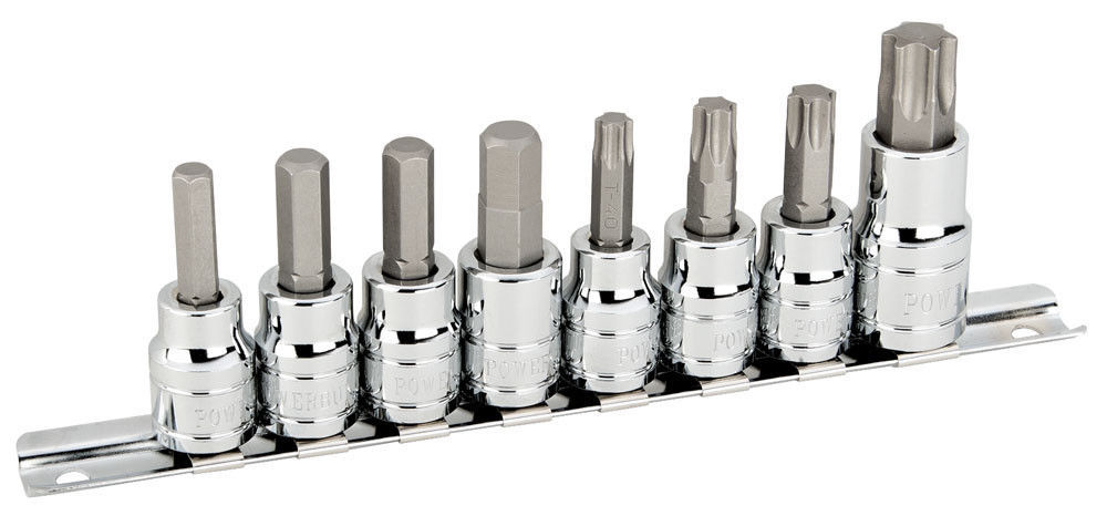 Disc Brake Caliper 8pc. Bit Socket Set Hex, Torx – 940569M