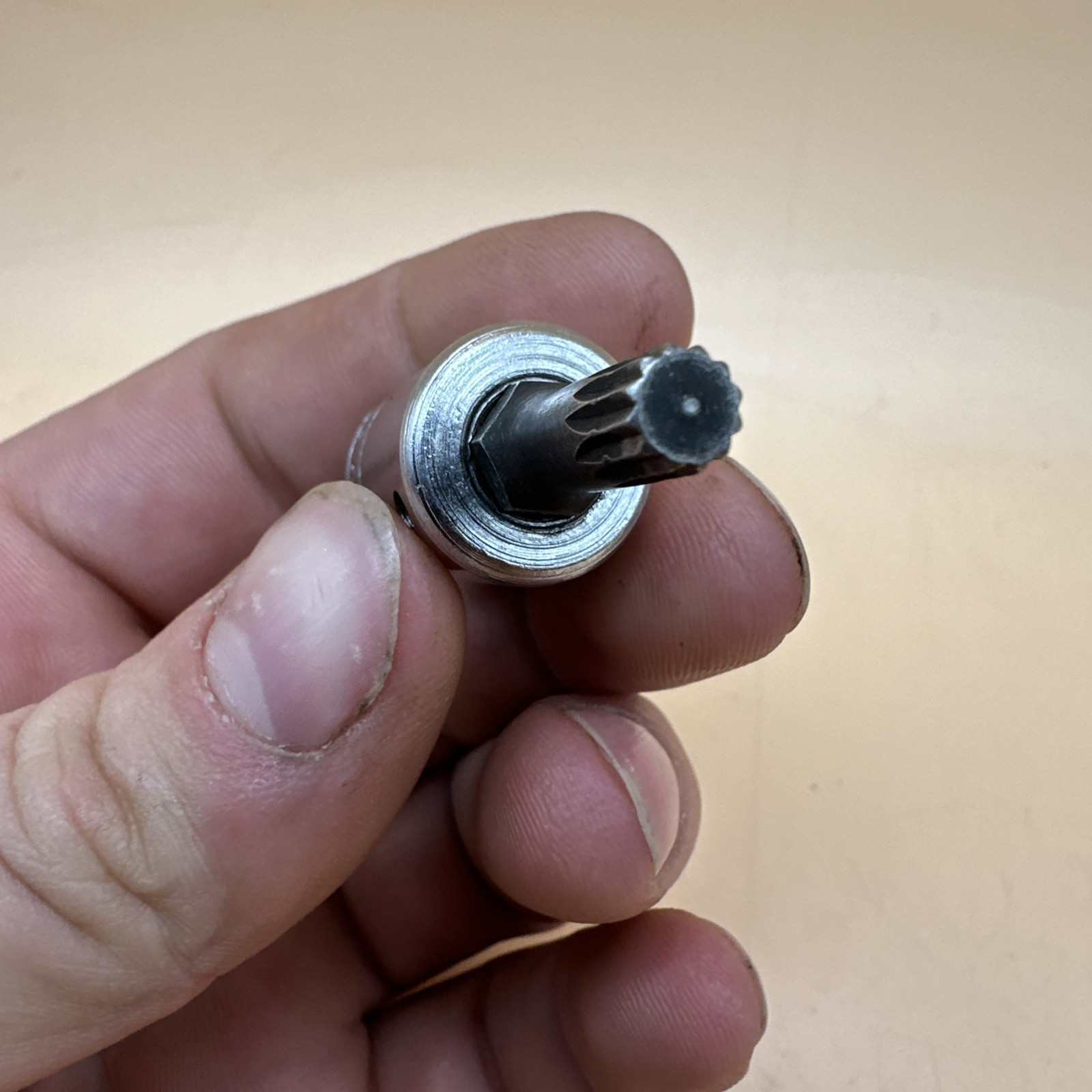 Vintage Snap-on FTSM6 3/8 Drive 6mm Metric Triple Square Socket