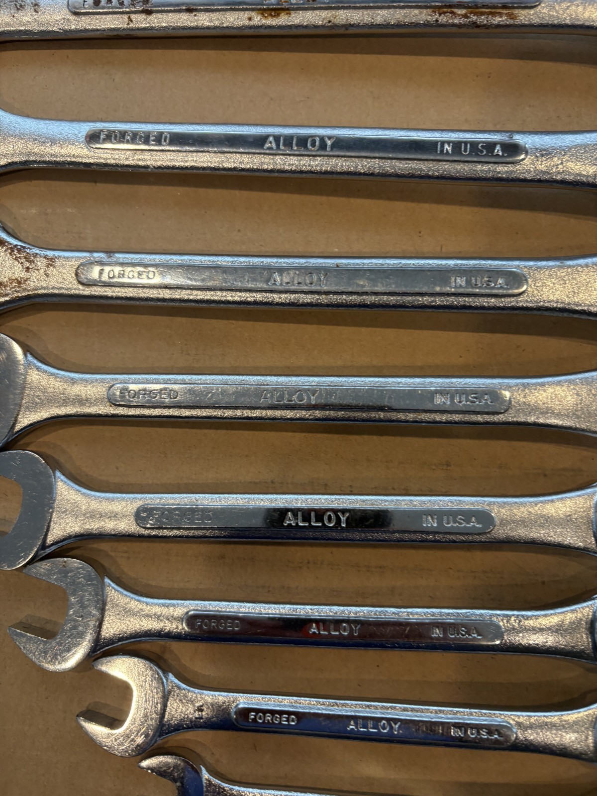 SK-Wayne 12 Piece Combination Wrench Set Vintage 1960s – SAE 1/4″ thru 15/16