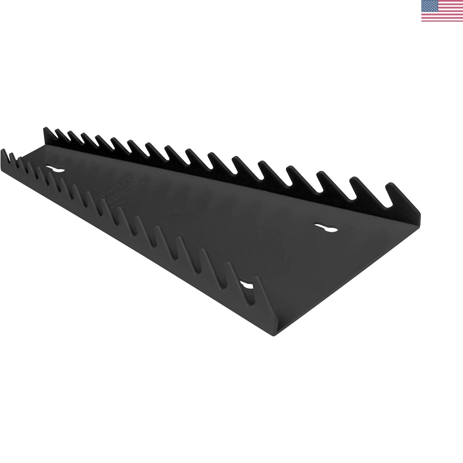 ERNST 5161 Reverse Wrench Organizer, 16 Tool, Black