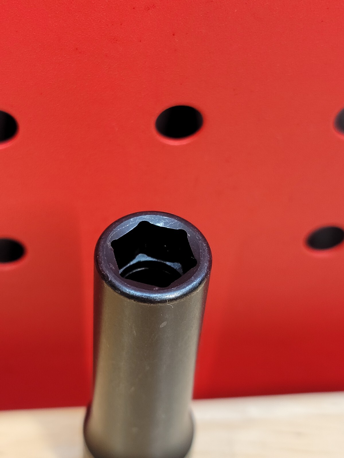 Snap-on SIMFM9A 9mm 3/8″ Drive Metric Deep 6 Point Impact Socket USA