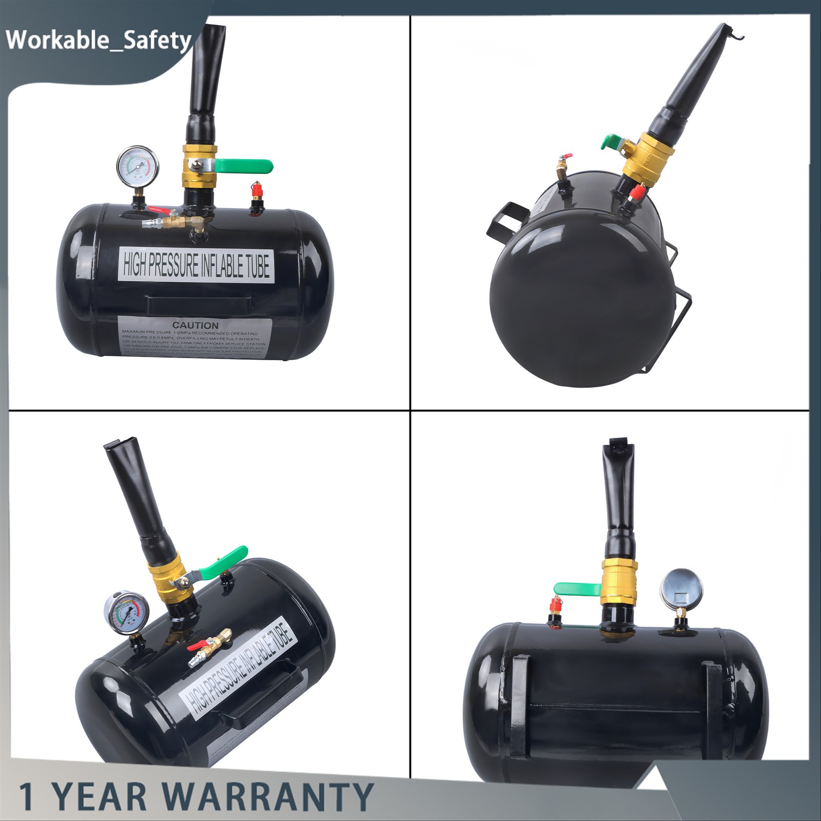 5 Gallon Air Tire Bead Seater 145PSI Blaster Tool Seating Inflator Car Truck ATV