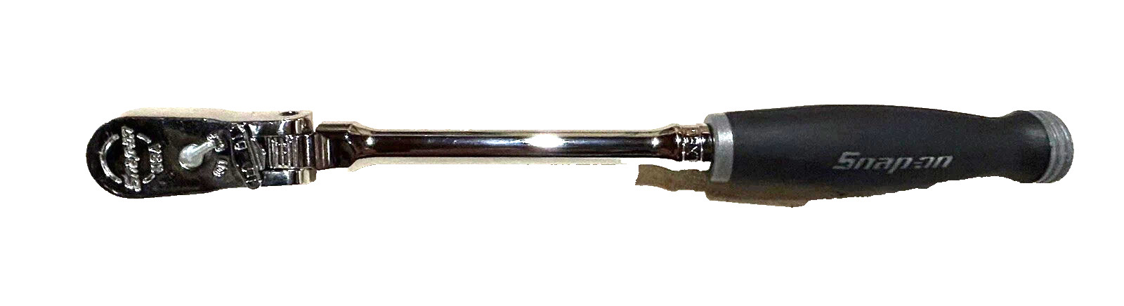 Snap-on Tools 3/8″ Drive DARK TITANIUM LONG LOCKING FLEX-HEAD Ratchet FHLX80B