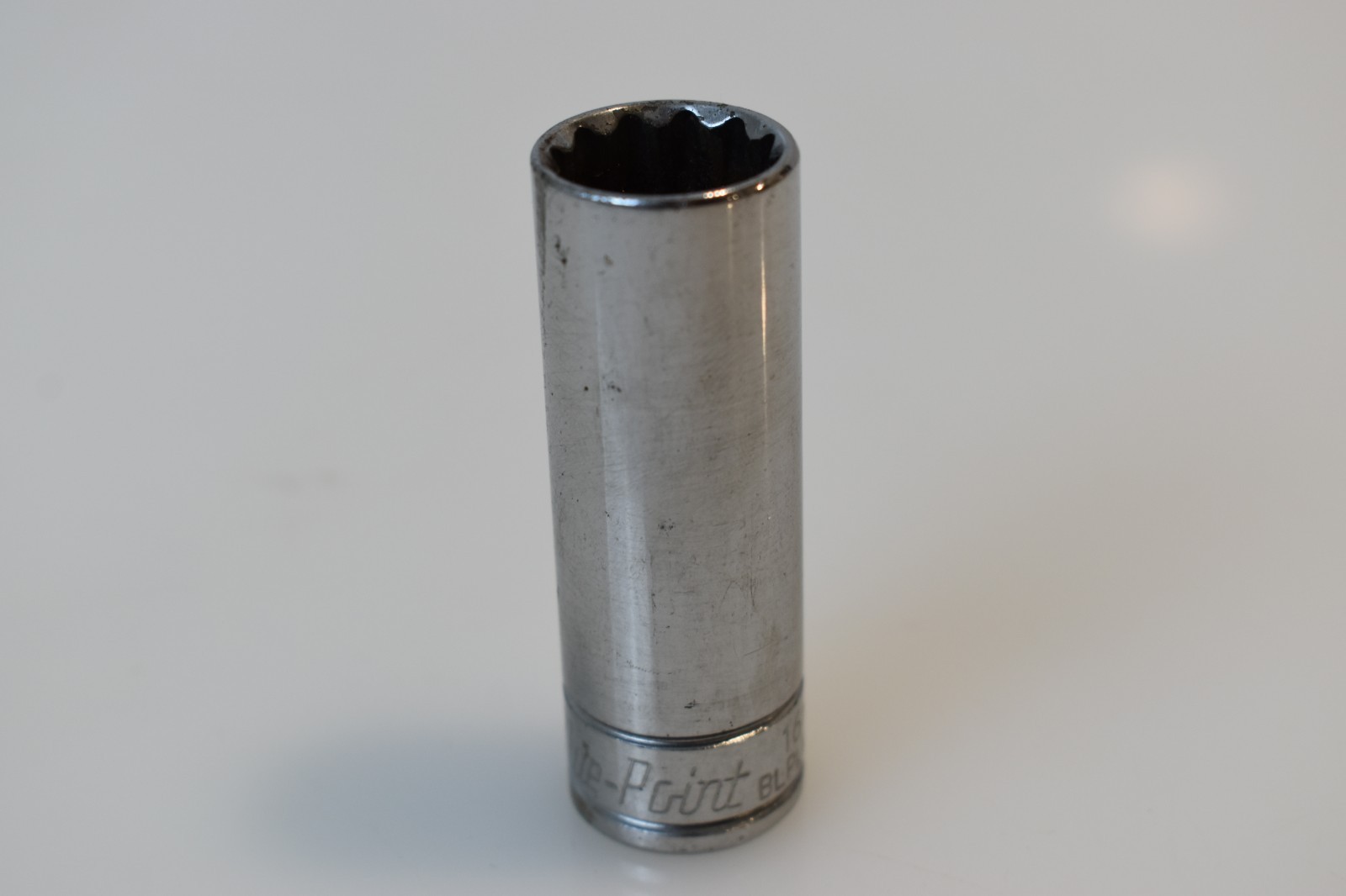 Blue Point Tools BLPLM3816 16mm Metric Deep Socket 3/8″ Drive 12 Point Chrome