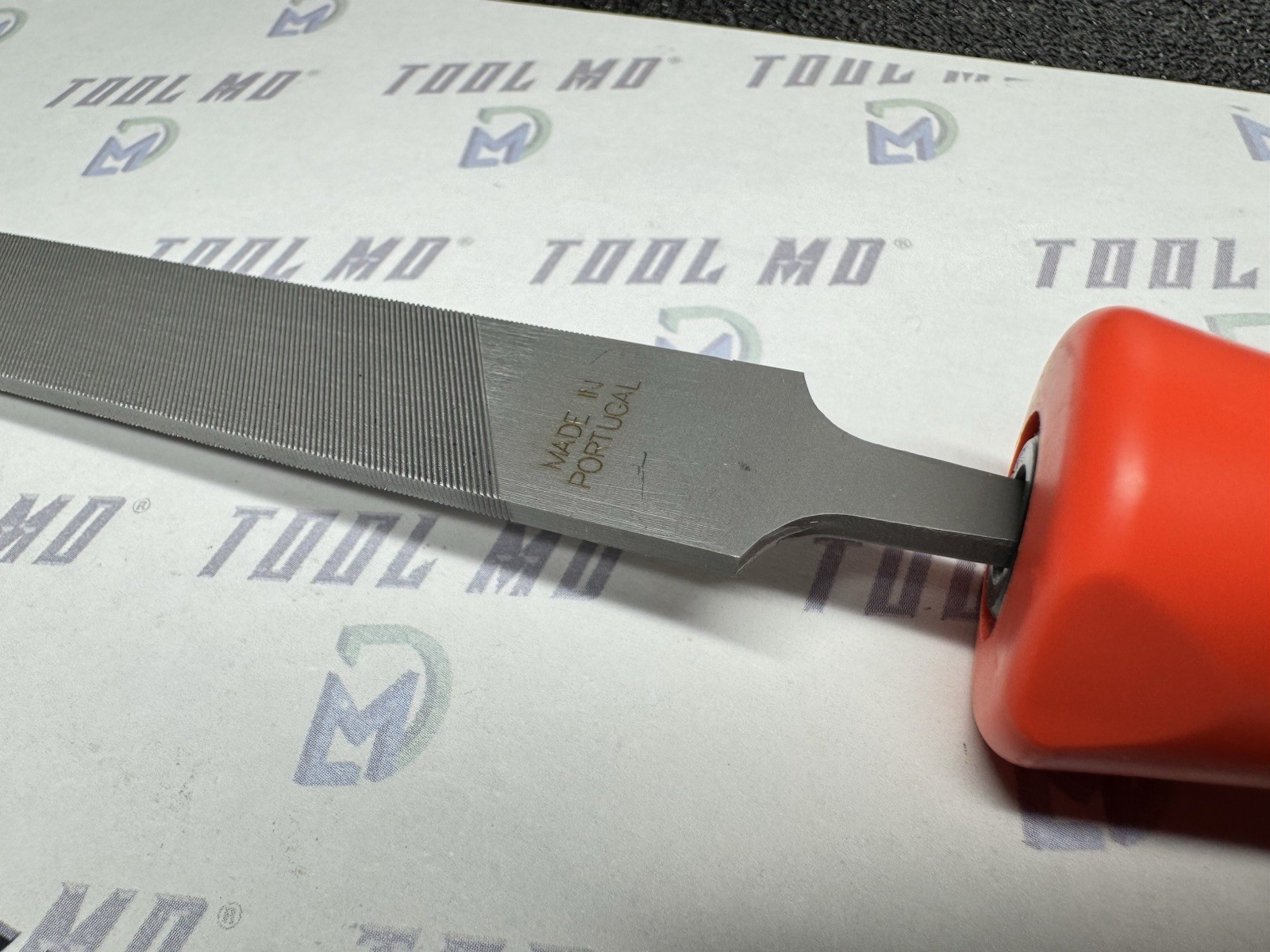 Snap-on Tools NEW ORANGE Soft Grip Flat 8” Length Blade Mill File SGHF615B 8MA