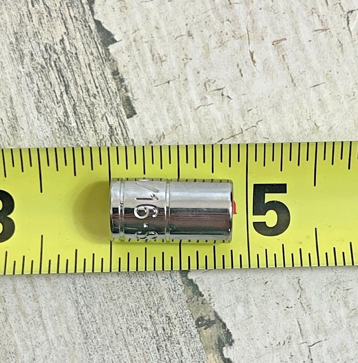 SK USA 43910 5/16″ 1/4″ Drive 12 Point Fractional Standard Chrome Socket SAE NOS