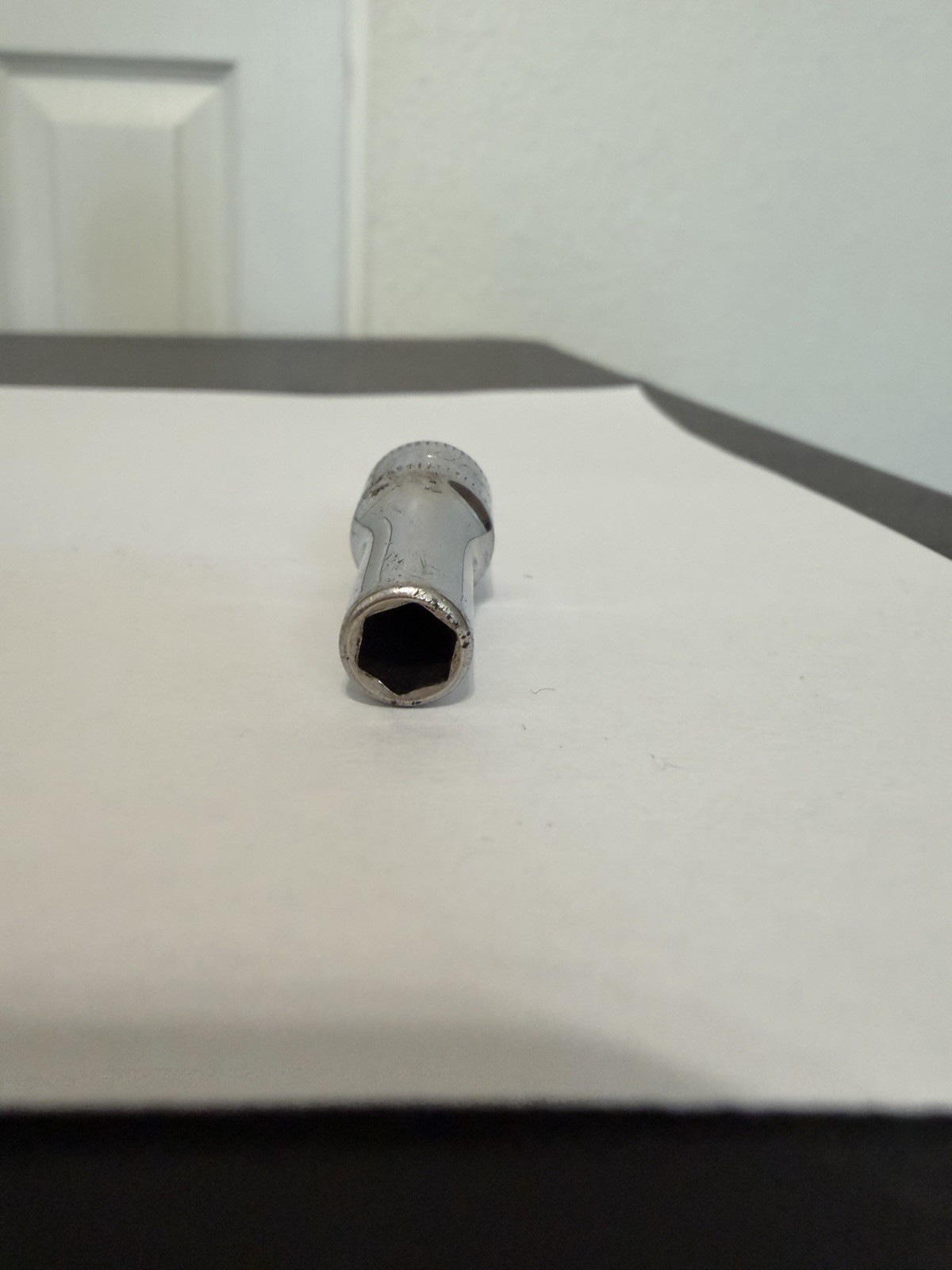 Snap On TMMS5.5 5.5mm Metric Flank Drive Semi-Deep Socket 1/4″ Drive 6 Point