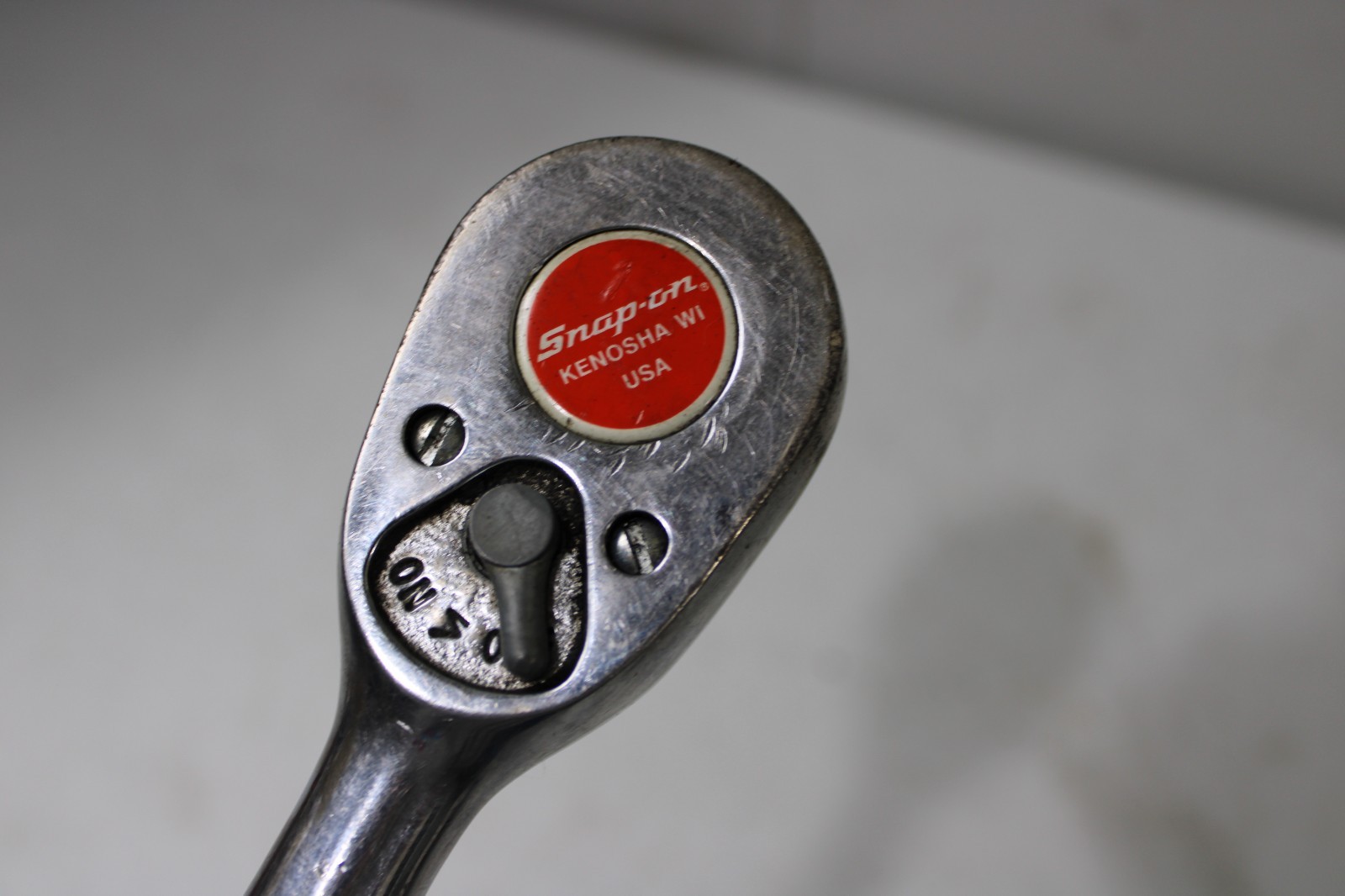 Snap-On 1/2” DR 15″ Long Standard Handle Chrome Ratchet SL715