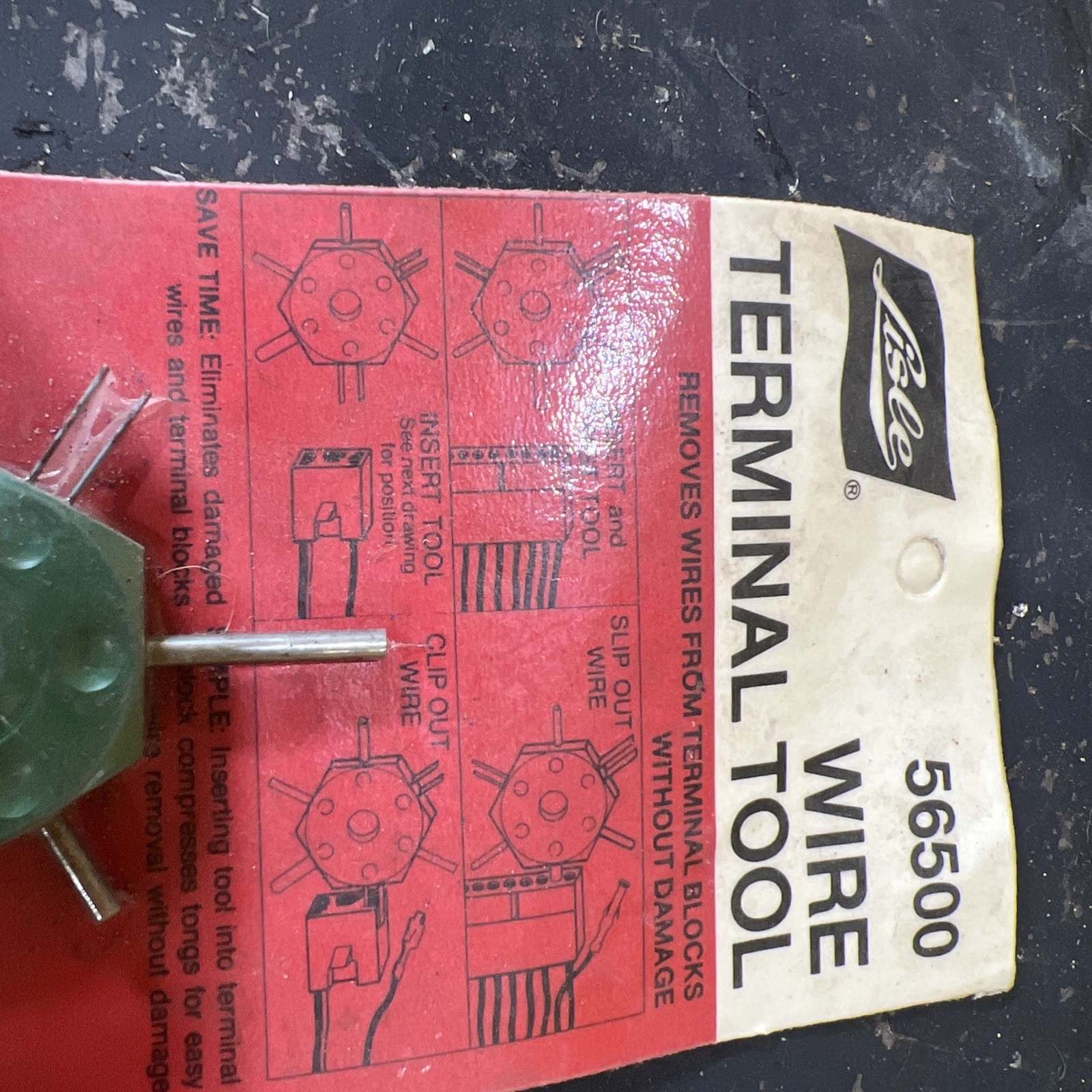 Lisle 56500 Wire Terminal Tool USA made