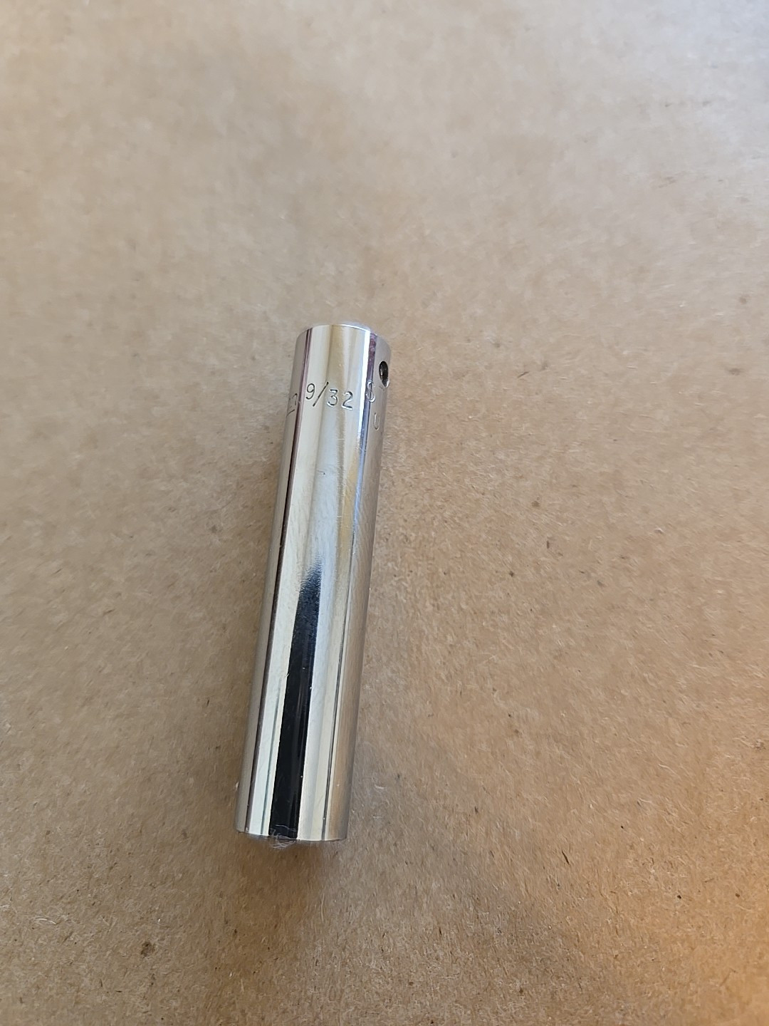 Snap On 1/4″ Drive 9/32″ 6PT SAE Deep Chrome Socket STM9