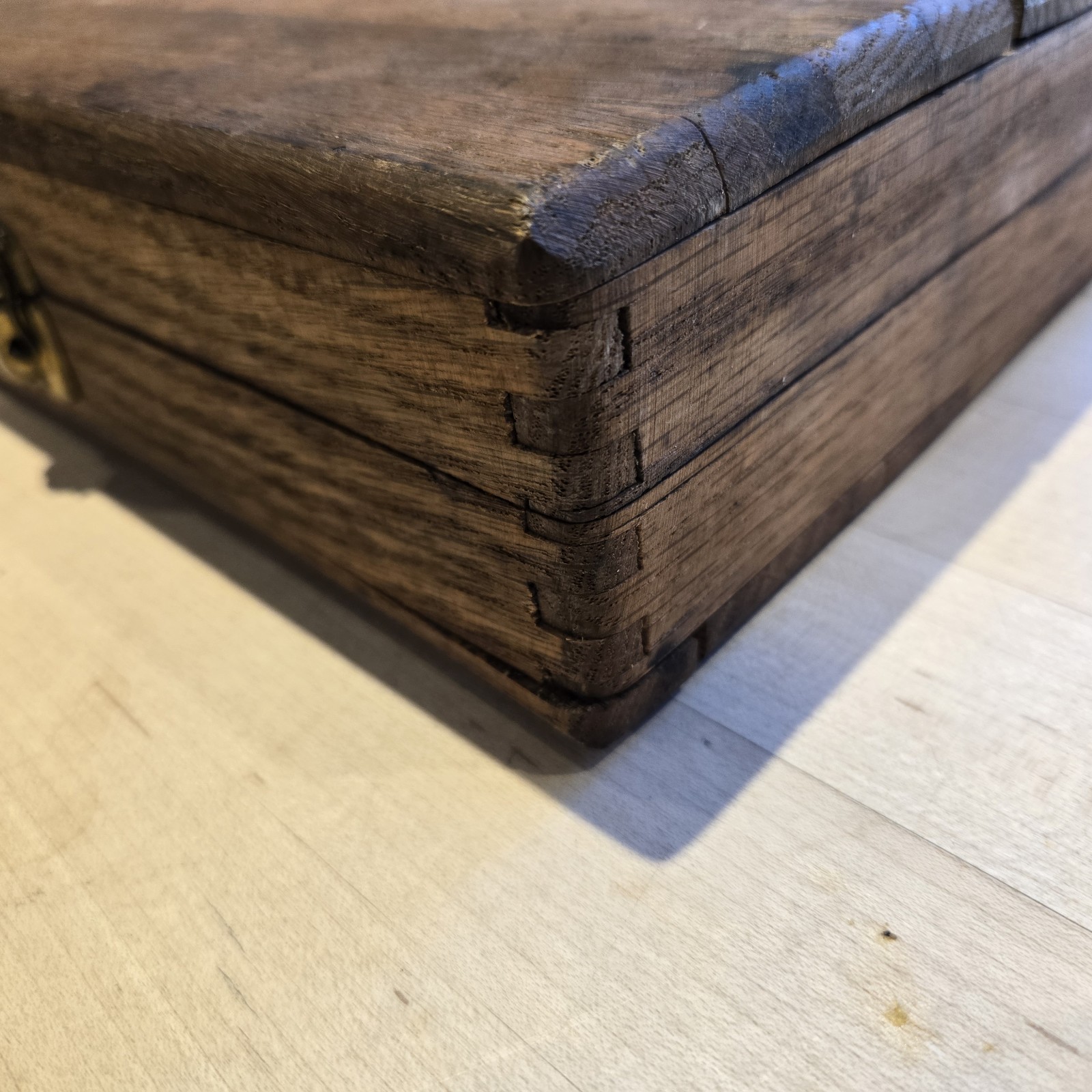 IRWIN Auger Bit Set in Oak Box with Original Booklet