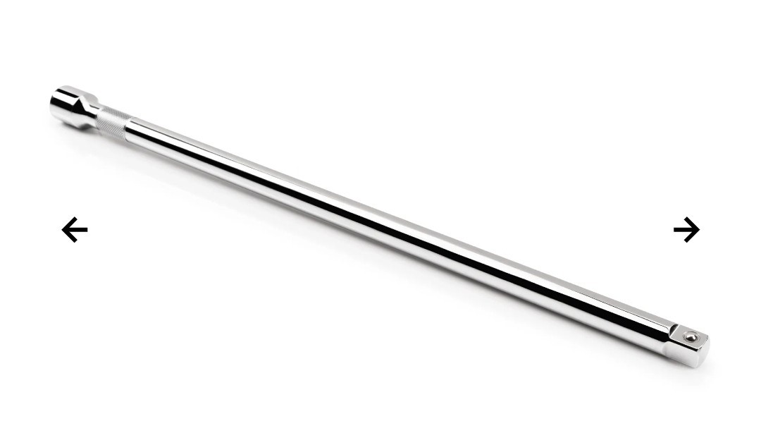 Tekton SHA21124 1/2 Inch Drive x 18 Inch Extension