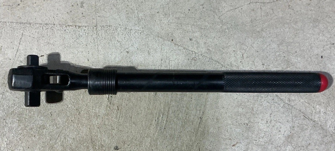 Dual Head Ratchet 1/2in & 3/8in Handle telescopic Black Ratchet Spanner/Hammer