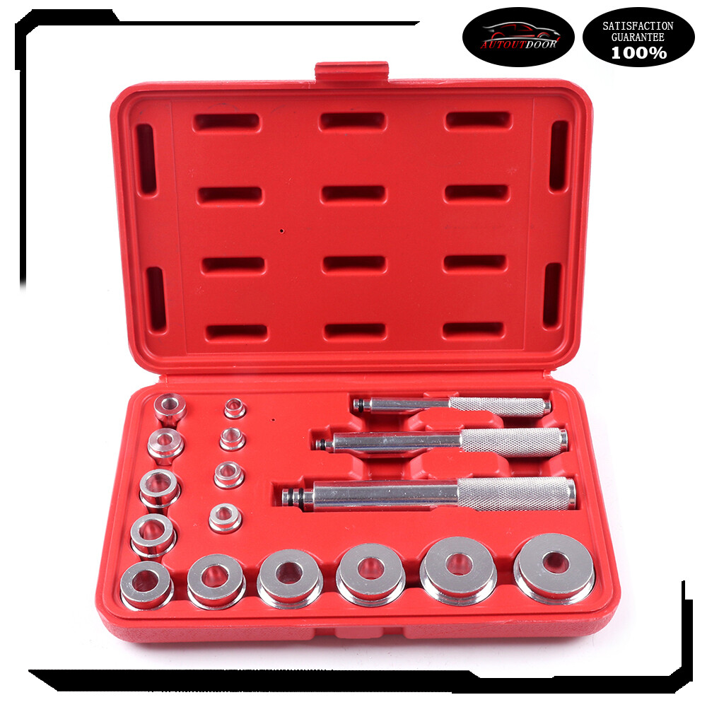 17pcs Auto Bearing Race & Seal Driver Set Wheel Axle Bearings Puller Install