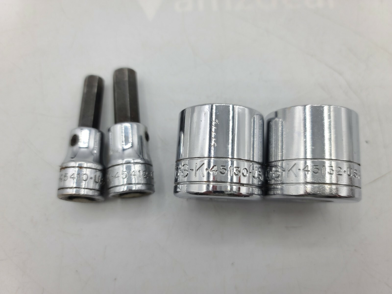 Lot of 15 Snap-On F081-F281 and SK SAE Sockets, USED – TT345