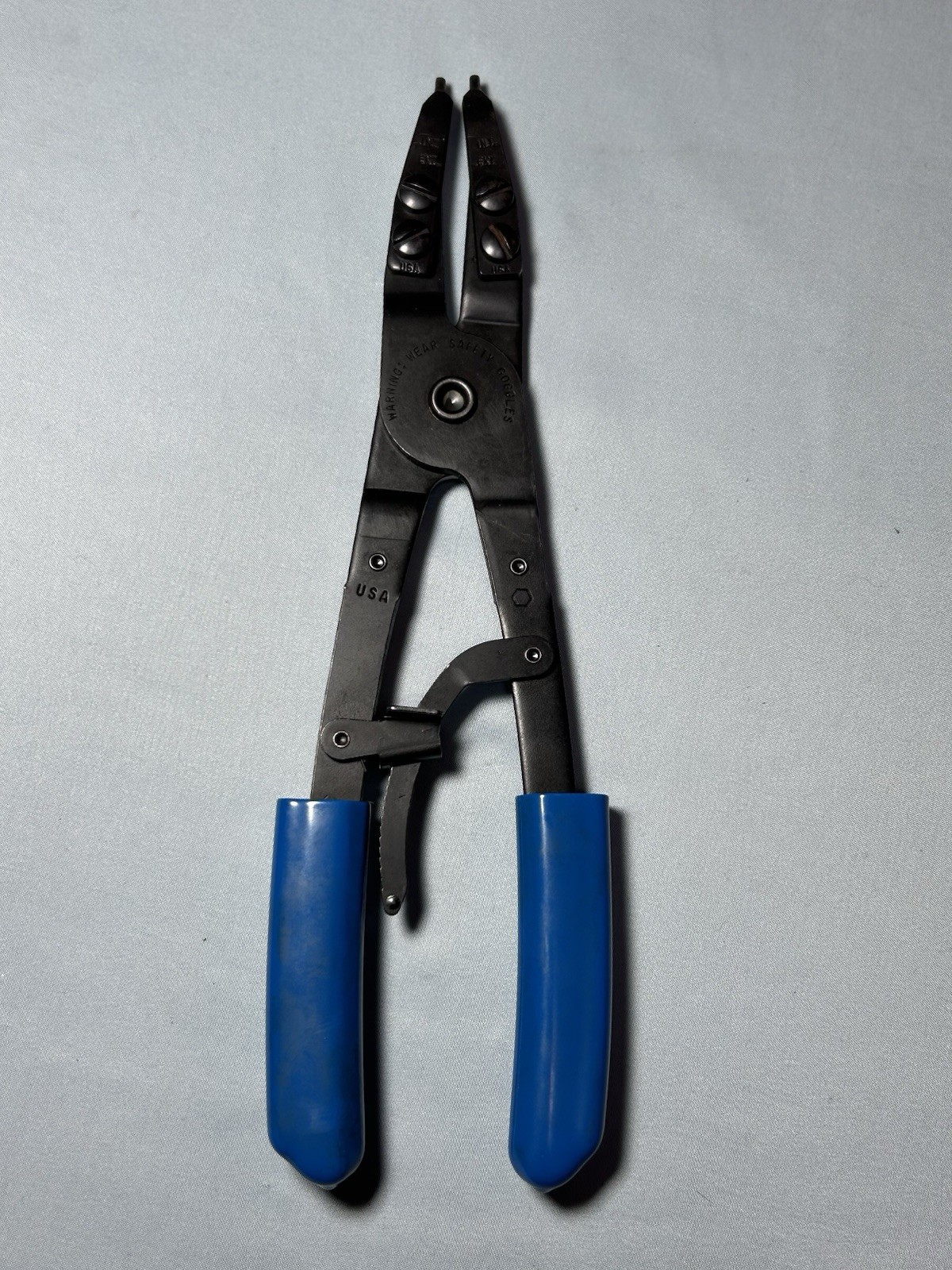 9 1/2 inches, Blue-Point Snap On -Internal Pliers PR-51-Like New