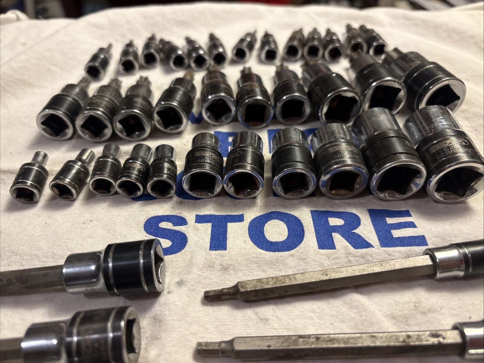 Matco Tools Silver Eagle 41 Pcs Socket Bit Driver Set SBS41SE