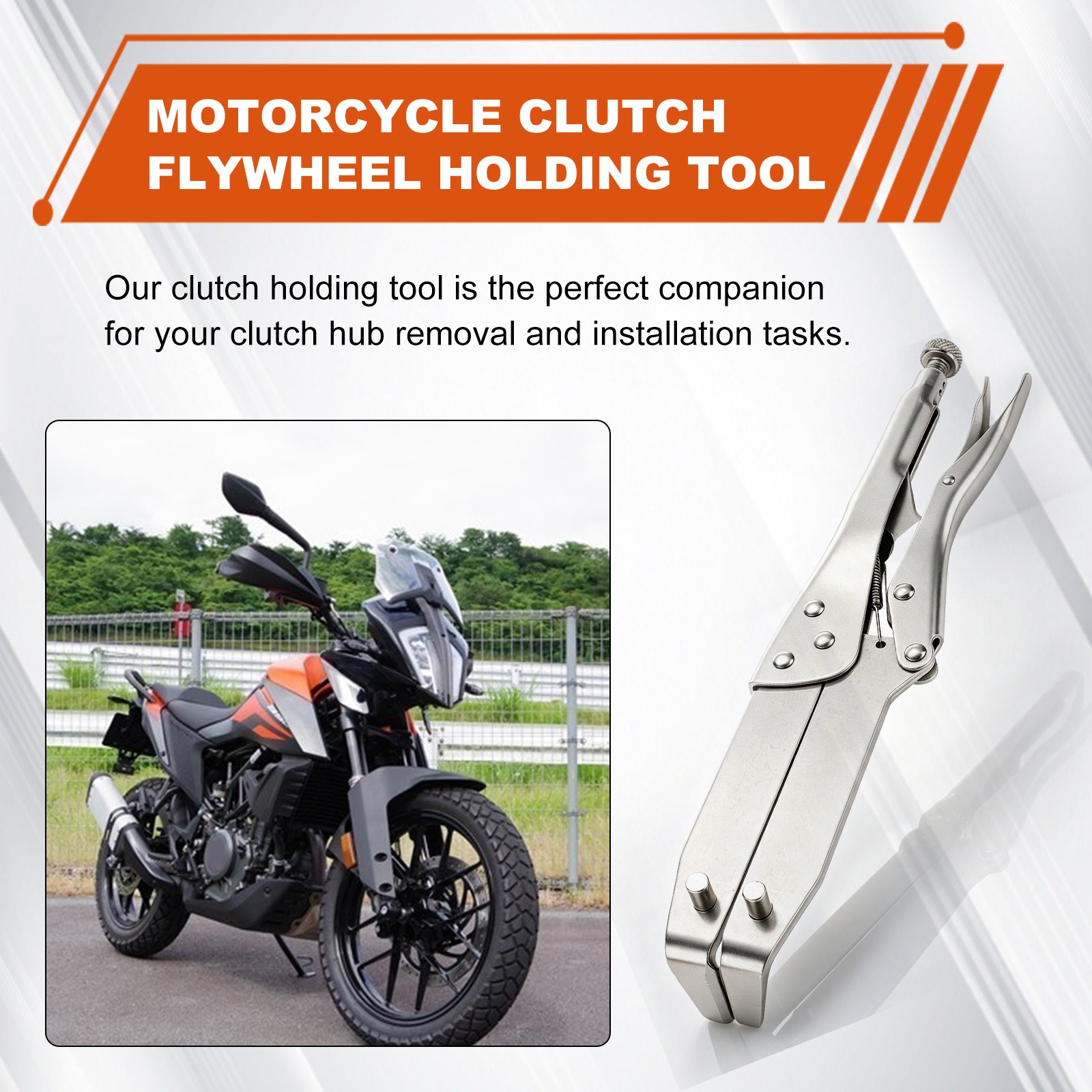 Clutch Holding Tool Motorcycle Clutch Hub Basket Holder Heavy Duty Flywheel