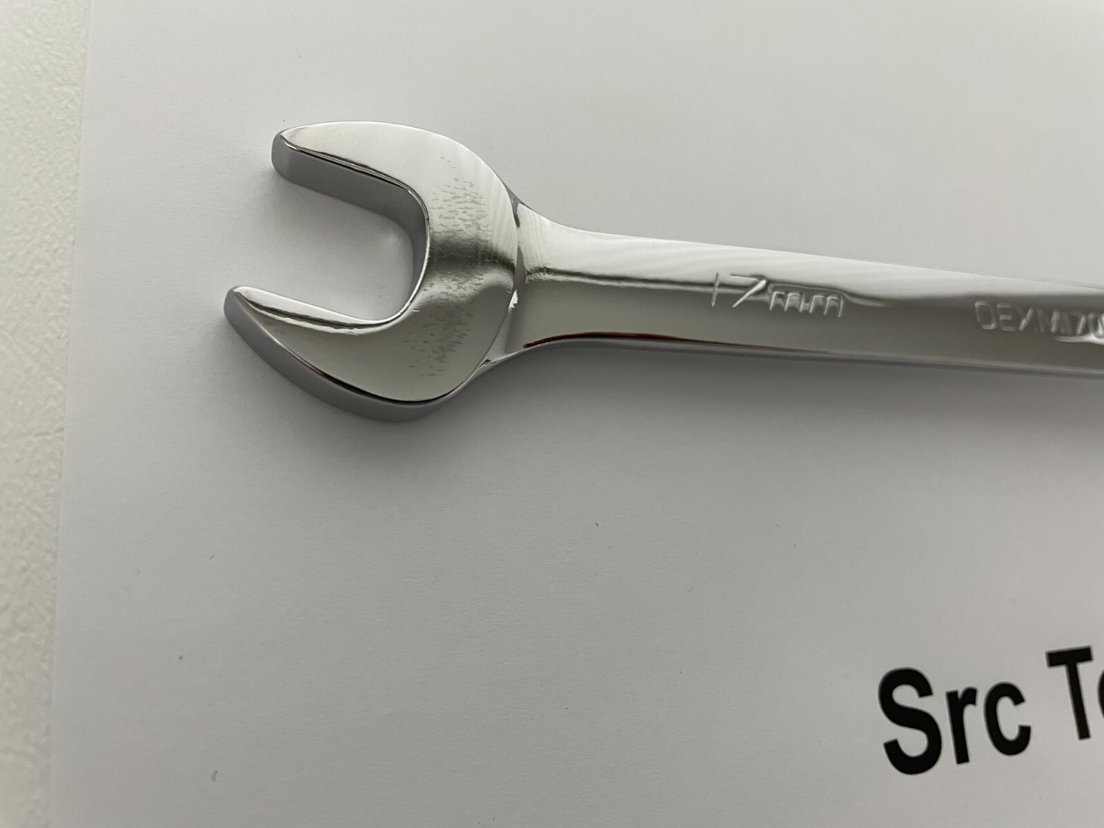 Snap-On Tools USA NEW 17mm Metric Standard Chrome Combo Wrench OEXM170B