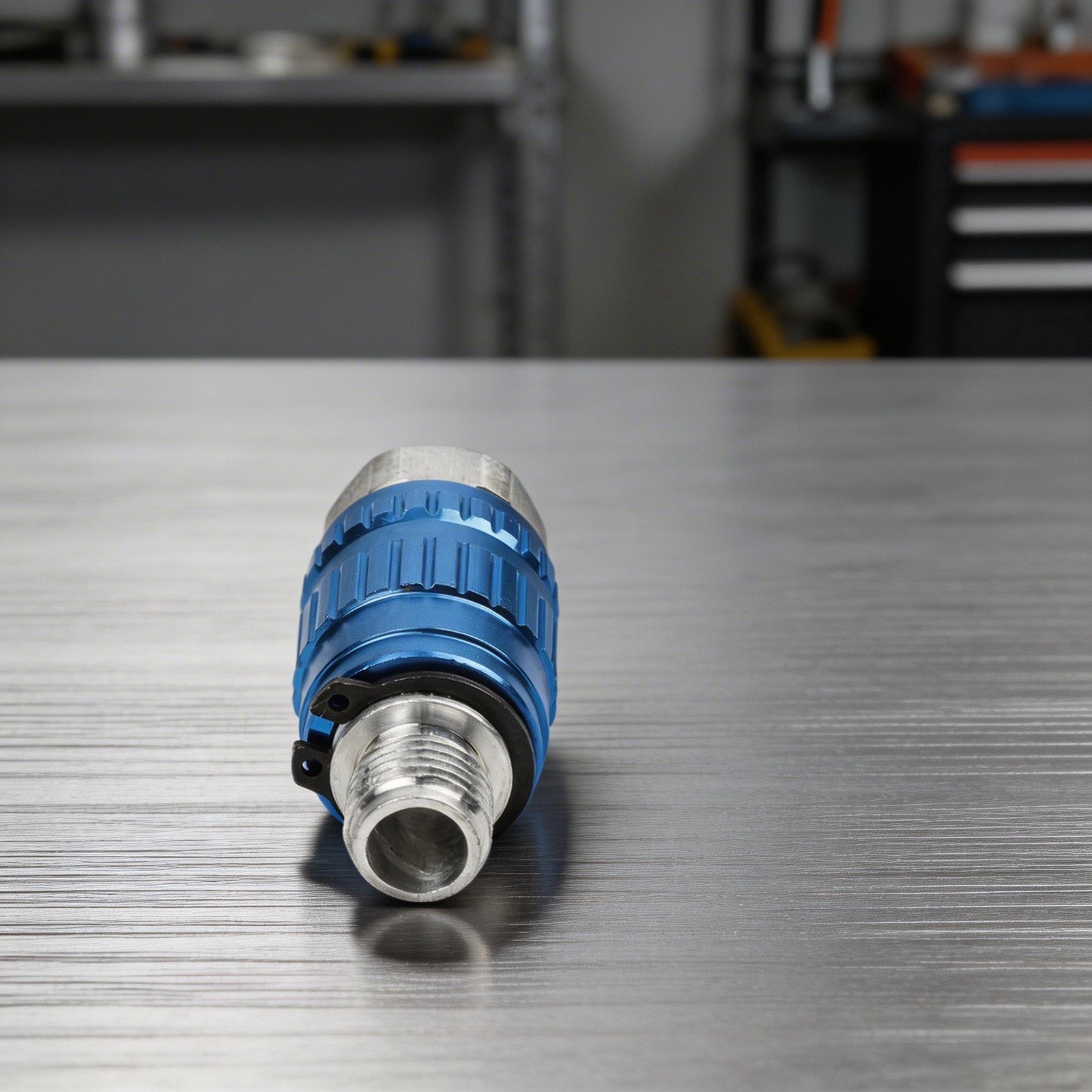 Hexagonal Shape Air Flow Control Valve 1 4 Inch Thread for Pneumatic Tools