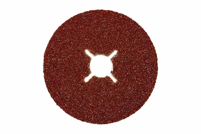 Connect 32087 Abracs Fibre Sanding Discs 100mm x P80 Pack 25