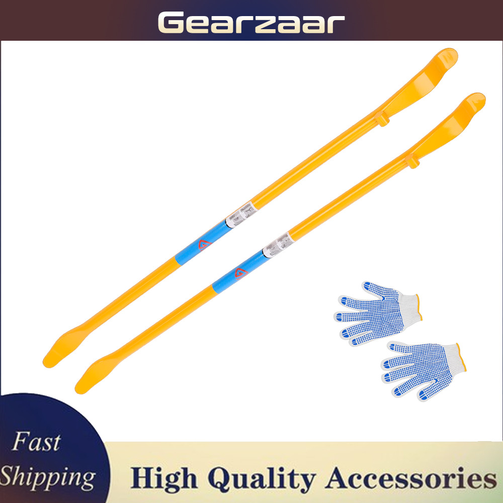 2-Pack Tyre Fitting And Changing Tool For Fitting & Removal 41in Handle w/ glove