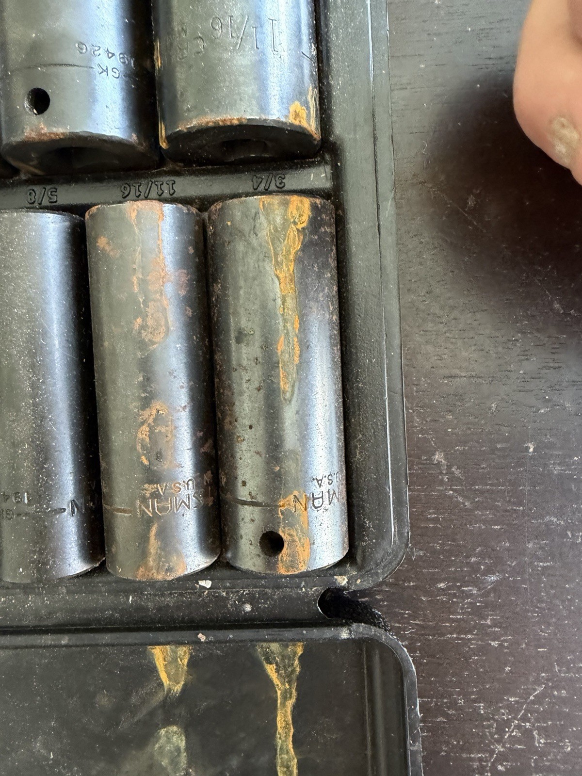 Craftsman 1/2″ Drive 6pt 12 Piece SAE Deep Impact Socket Set 919440 3/8 – 1 1/16